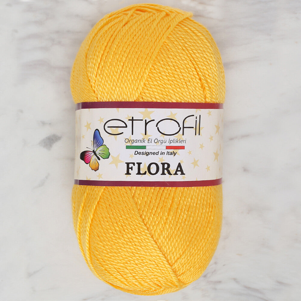 Etrofil Flora Sarı El Örgü İpi -72002